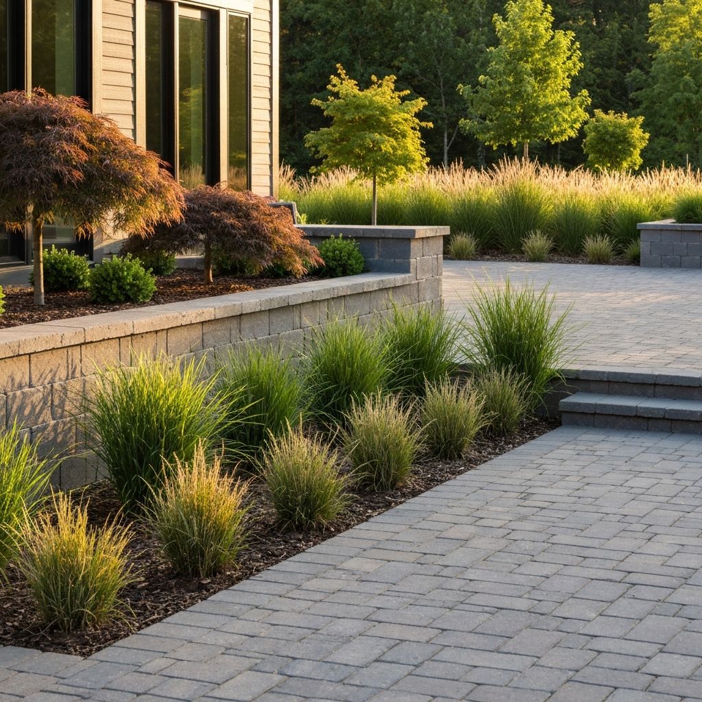 Hardscape and planting integration